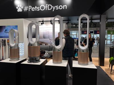 aspecto parcial stand pets of dyson