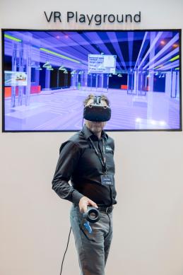 Virtual reality at CONSTRUTEC