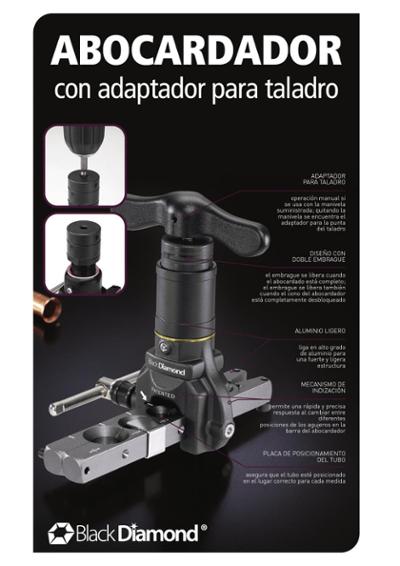 abocardador con adaptador para taladro de ZimaKlima