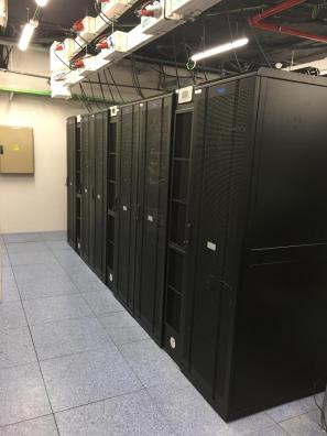 Instalaciones de un centro de procesamiento de datos