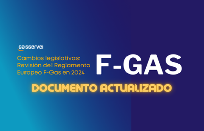 Cover page of the updated F-Gas document.