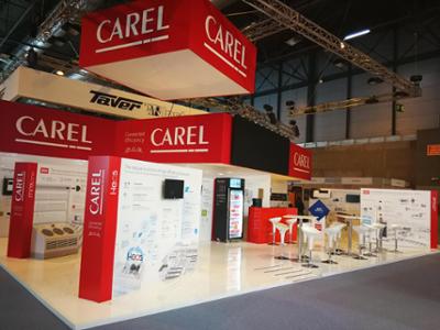 Stand de CAREL en la última edición de la feria.