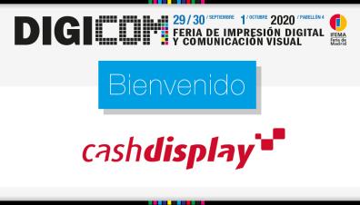 Cashdisplay llenará de soportes DIGICOM 2020