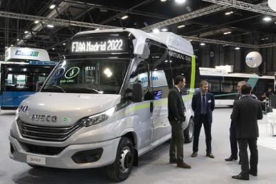 Appearance of a mini bus (Iveco), in 2022