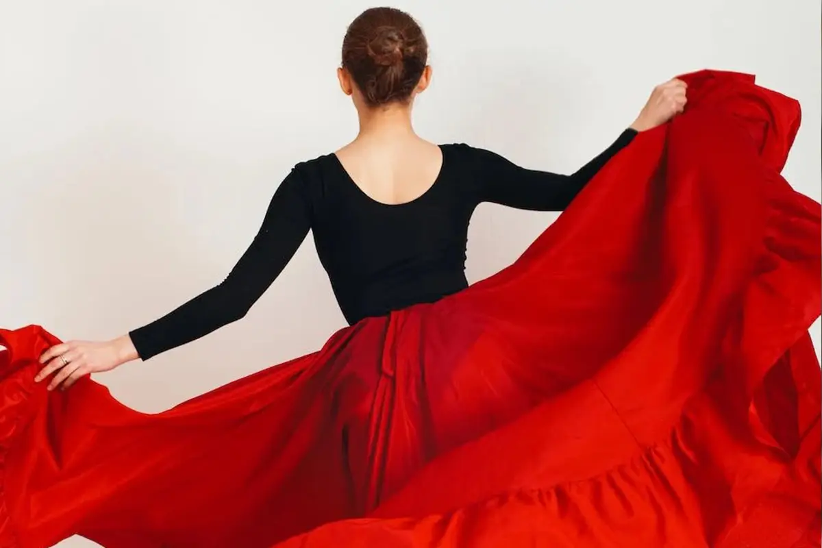 Traje de flamenca