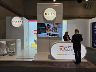 Imagen de recurso de un stand de Red.es