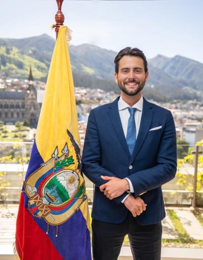 Ministro de Turismo de Ecuador_Niels Olsen