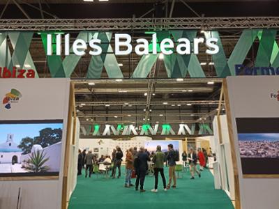 Stand de Baleares en la última edición de FITUR.