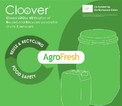 LIFE CLOOVER2 Circuitos cerrados de reutilización y reciclado de envases plásticos en sector agroalimentario: bidones y garrafas