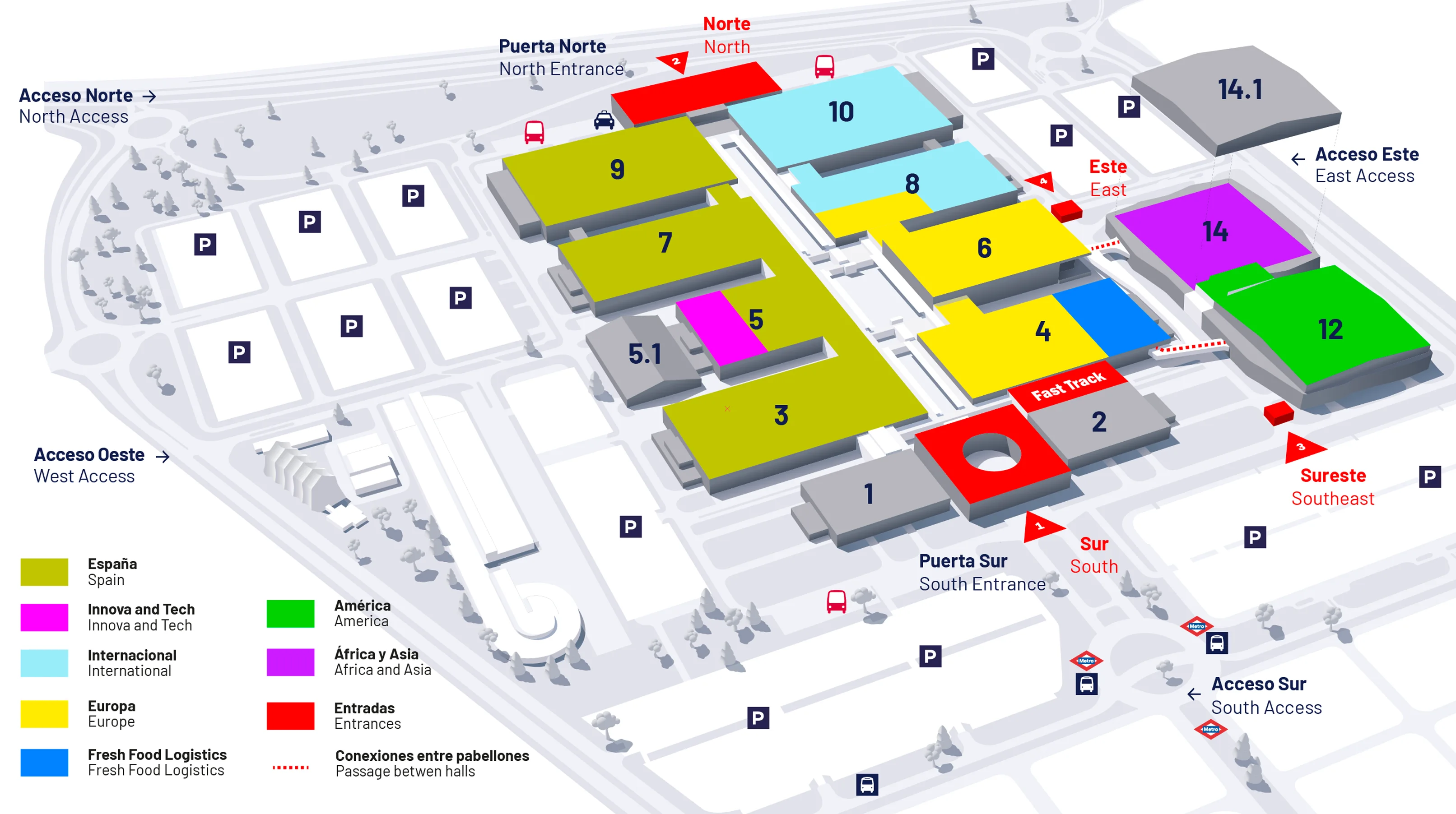 Layout map