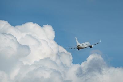 aeroplane flying