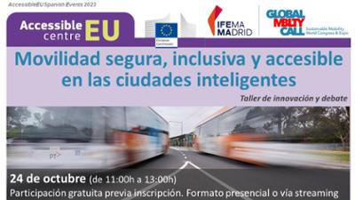 Movilidad segura, inclusiva y accesible en ciudades inteligentes