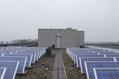 Solar panels and charging storage station