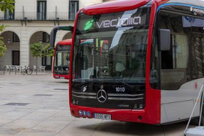 presentacion autobuses electricos en Alicante