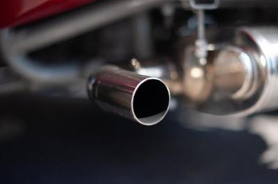 Car exhaust pipe