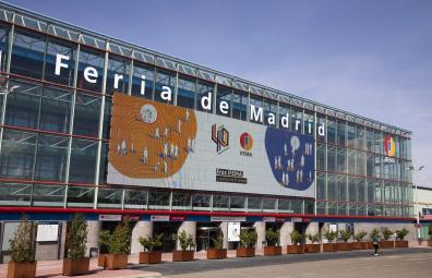 Acceso puerta Sur IFEMA, Feria de Madrid