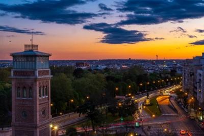 Atardecer en Madrid