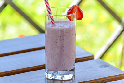 batido de fresa