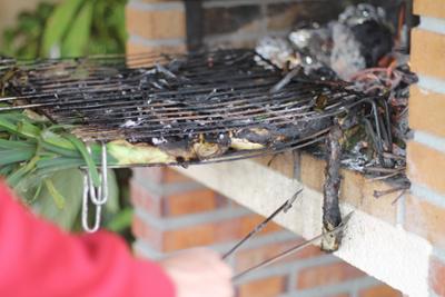 Calçots a la brasa