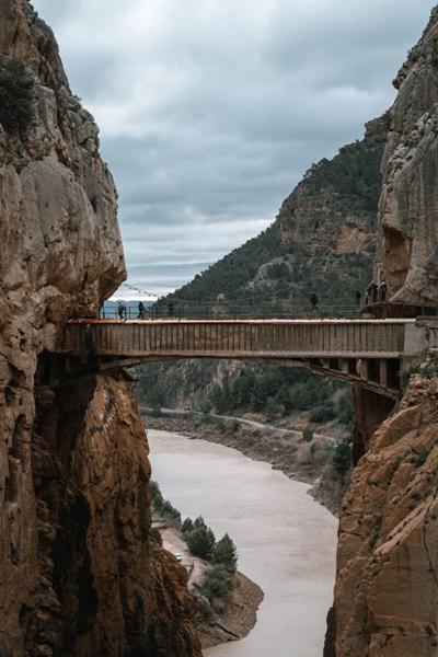 El Caminito del Rey en Málaga.