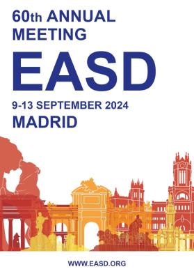 Poster EASD 2024, from 9 to 13 September