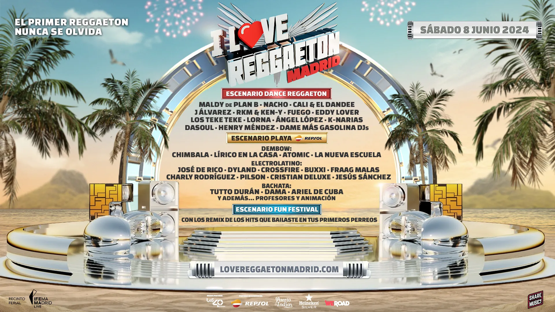 I Love Reggaeton Madrid 2024 | IFEMA MADRID LIVE