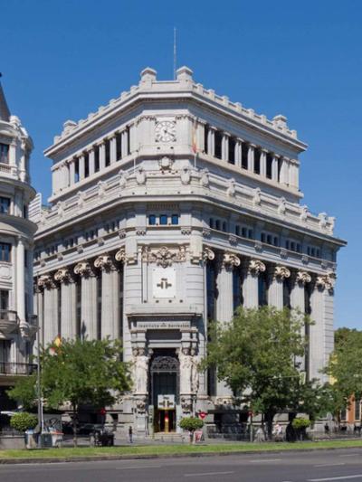 Edificio del Instituto Cervantes en la calle de Alcalá, Madrid