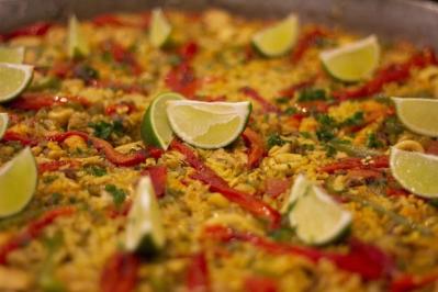 imagen plato de paella