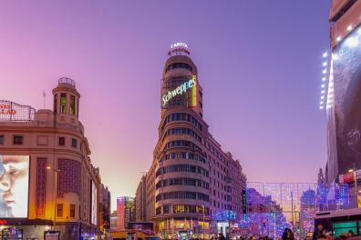 Luces Navidad Gran Vía