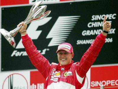 Michael Schumacher mejor piloto de F1