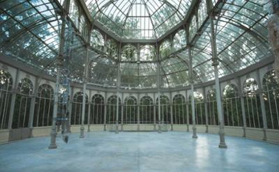 Palacio de Cristal en el parque de El Retiro de Madrid