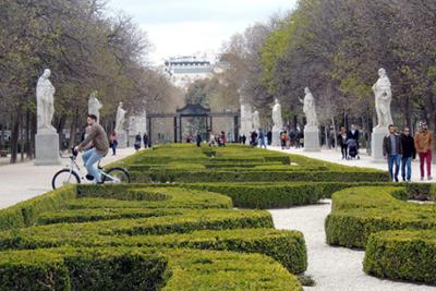 Paseo de las estatuas Retiro