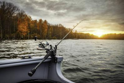 Pescando desde un barco