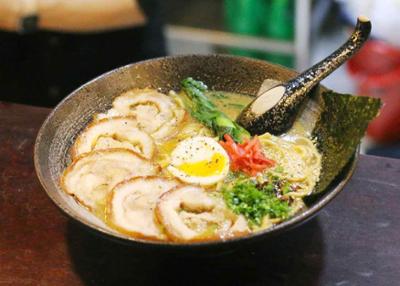 Ramen en restaurante de Usera