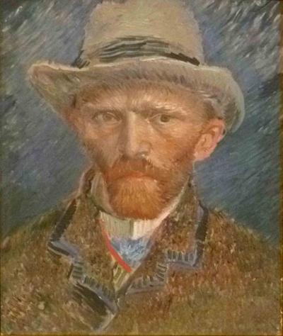 Retrato de Vincent Van Gogh