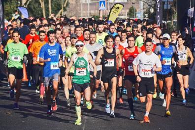 Salida de la carrera popular