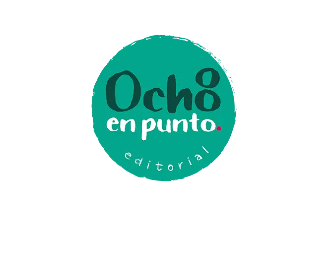 Ocho en punto es una editorial logo