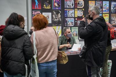 Aspecto parcial de la última edición de la feria del Cómic en IFEMA MADRID