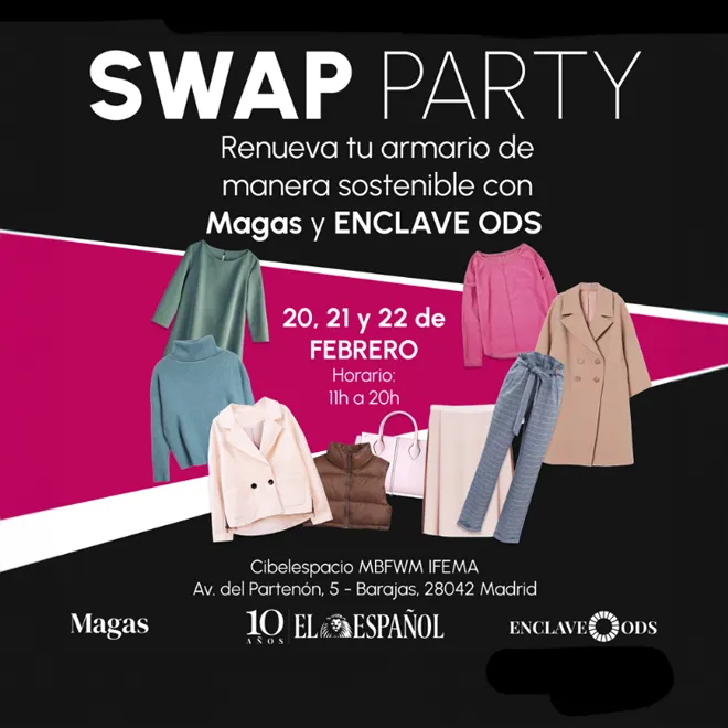 Swap party at Mercedes-Benz Fashion Week Madrid