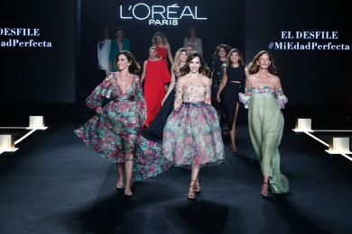 imagen pasarela desfile l´oreal