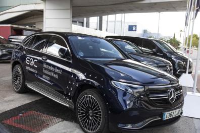 Mercedes-Benz coche oficial de la 75 edicion de la pasarela MBFWMadrid