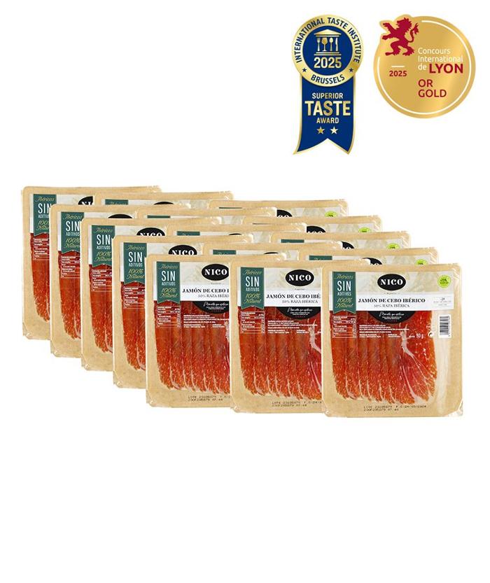 Jamón de Cebo Ibérico 50% raza ibérica 0% Aditivos