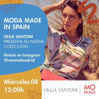 encuentro con Olga Santoni en Los Miércoles de MOMAD