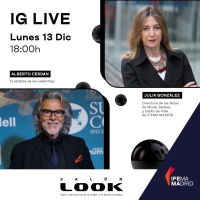 imagen encuentro IG 13 diciembre Alberto Cerdán con Julia Gonzalez