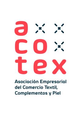 Logo de ACOTEX, Asociación Nacional del Comercio Textil, Complementos y Piel