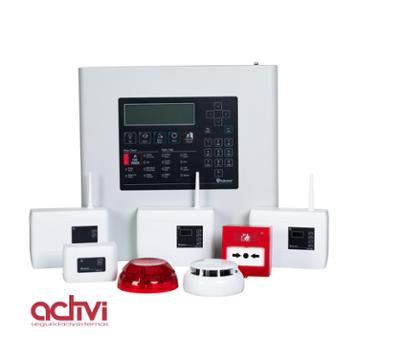 Wireless detection system with a detector with seven selectable operating modes from Activi Security and Systems.