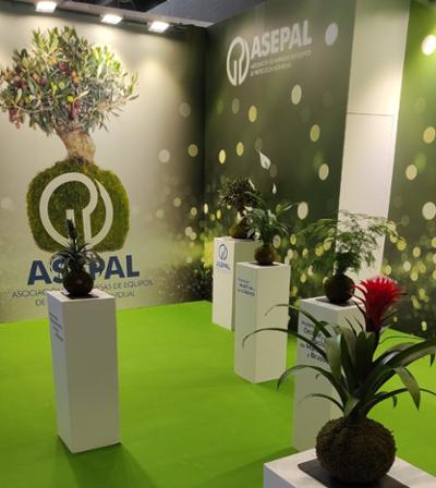 El stand de ASEPAL durante la última edición de SICUR