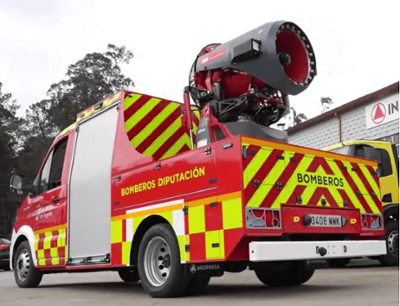 MXOne extinguishing turbine.