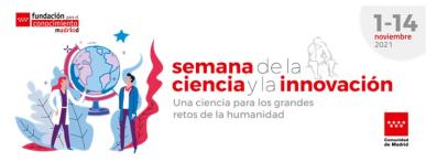 Sello promocional de la Semana de la Ciencia y la Innovacion